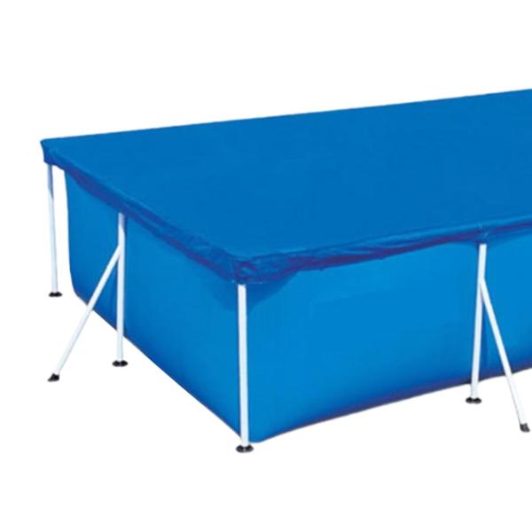 長方形プールカバー 多機能 地上プール用 ファミリープールカバー 264cmx174cm