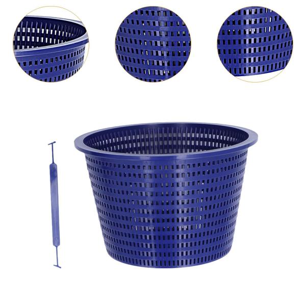 プールストレーナーポンプバスケット、プールスキマーバスケット、ハンドルパーツ付き、実用的、耐摩耗性、SP1070の効果的な交換品