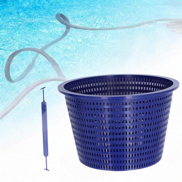 プールストレーナーポンプバスケット、プールスキマーバスケット、ハンドルパーツ付き、実用的、耐摩耗性、SP1070の効果的な交換品