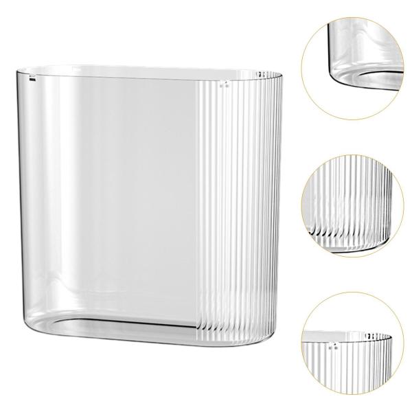 花瓶 エレガントな花瓶 フラワーショップ レストラン ダイニングテーブル用 クリア