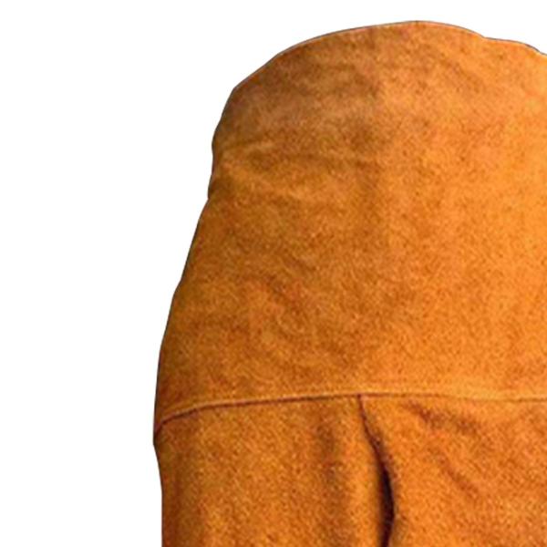 溶接エプロン スプリットレッグ溶接パンツ ヘビーデューティー 丈夫な作業場用エプロン 溶接作業用保護服 切断 ガーデニング バーベキュー用