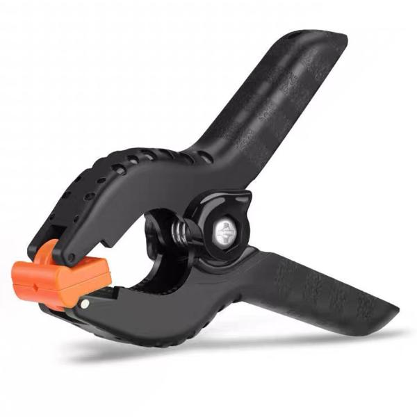 4個入り 写真用背景クランプ 背景クリップホルダー 4インチ 頑丈 スプリングクランプ クリップ 紙 布 キャンバス モスリン用