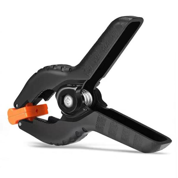 4個入り 写真用背景クランプ 背景クリップホルダー 4インチ 頑丈 スプリングクランプ クリップ 紙 布 キャンバス モスリン用