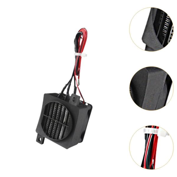 PTC 電気スペースヒーター 電気ヒーターファン DC 12V 卓上小型ウォーマー PTC セラミック加熱電気ヒーター 屋内用