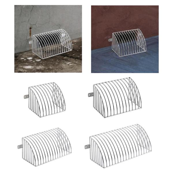 屋根床排水管詰まり防止グリッドデザイン屋外防錆屋根カバー 15.5cmx12cmx12cm