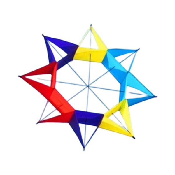 クリエイティブ凧 人気の クラシック装飾 再利用可能 頑丈な折りたたみ式  大きな凧 公園 海 アクティビティ スポーツ用