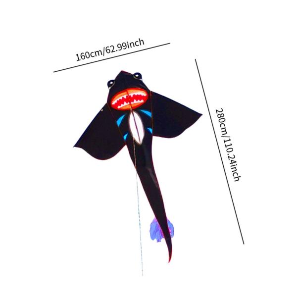 ビッグ凧 クリエイティブ凧 再利用可能な装飾 ポータブル ユニーク 人気 サメ凧 かわいい凧 公園 海 スポーツ 草原 ビーチ用