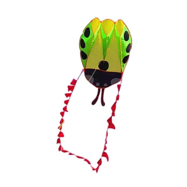 誕生日プレゼントのための大きなてんとう虫の形をしたカイト屋外のおもちゃ裏庭ビーチパークグリーン