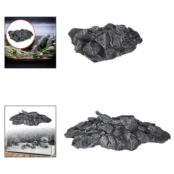 テラリウム設定用のPU材料人工岩飾り多機能39x24x8cm