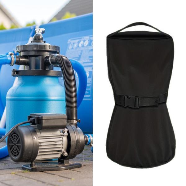 フィルターカバー ウォーターポンプ 防塵 雨雪カバー 防塵 プールフィルター ポンプガード 冬季保護 屋外用