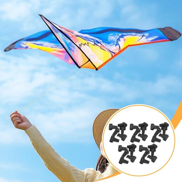 30個入り カイトコネクタ 3ウェイ 飛行安定性向上 簡単取り付け 6mm