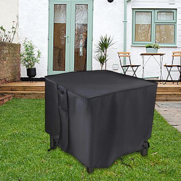ファイヤーピットカバー 防風 耐候性 ガーデン 屋外 パティオ用 76x76x63