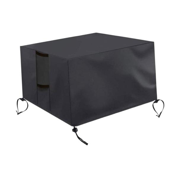 ファイヤーピットカバー 防風 耐候性 ガーデン 屋外 パティオ用 100x56x64