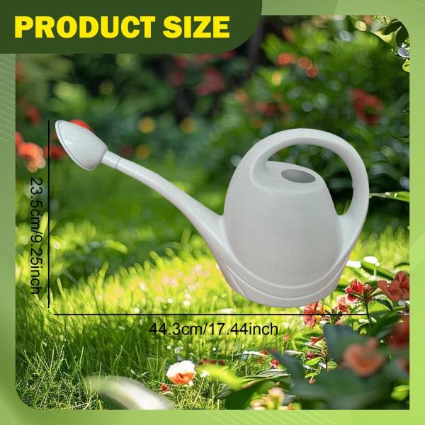 じょうろ ハンドル付き 3.2L 大型 屋内 屋外用 じょうろ 観葉植物 中庭 野菜 盆栽 花用