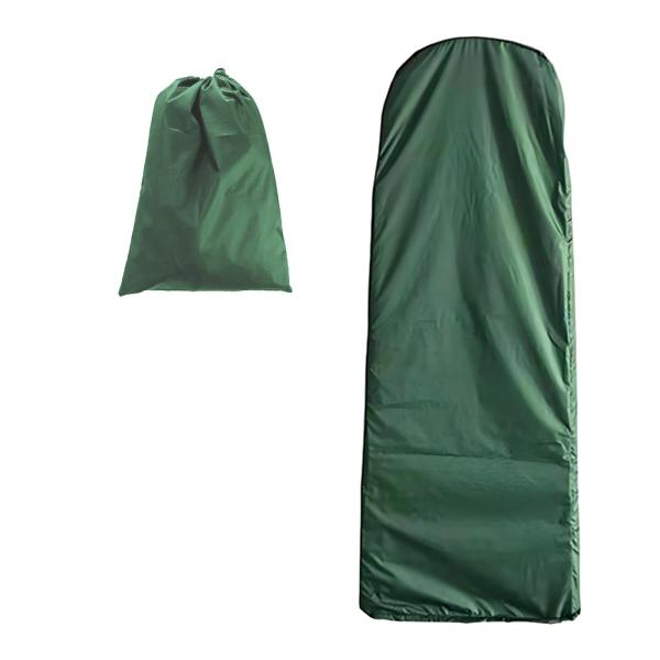 折りたたみ式はしごカバー ポータブルステップラダープロテクター 芝生 ガーデン ファームハウス用 50x154x6.5cm グリーン