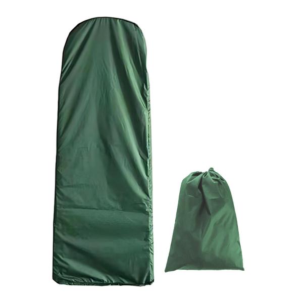 折りたたみ式はしごカバー ポータブルステップラダープロテクター 芝生 ガーデン ファームハウス用 50x174x6.5cm グリーン