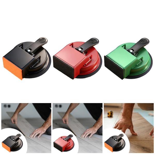 床隙間固定ツール 強力で効率的な板グラバー 木材 花崗岩 ガラス用 ブラック