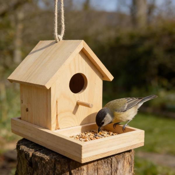 屋外吊り下げ式巣箱用バードハウス、多目的装飾バードハウス、コマドリ、セキセイインコ、カーディナルなどの鳥の巣箱
