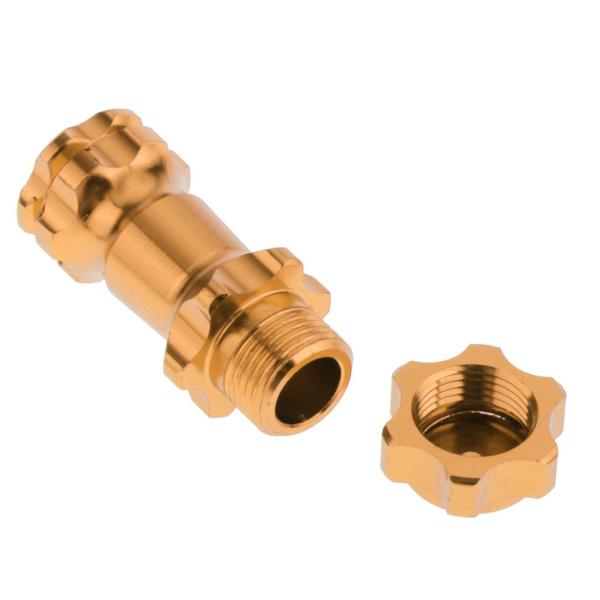 HSP 94087 1/8 RCカーゴールデン用17mm六角ハブ30mm延長アダプターコンバイナー