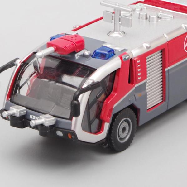 1/50消防車モデル 消防指揮車 約17x4.5x5.5cm ミニカー 合金製 子供