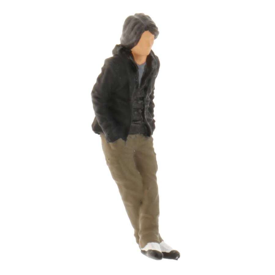 1:64 人プラモデル 模型 人間フィギュア 塗装 電車模型 DIY 情景