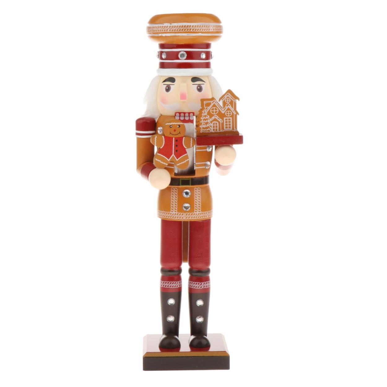 クリスマス木製くるみ割り人形の家の装飾クルミの兵士のクリスマス｜stk-shop｜04