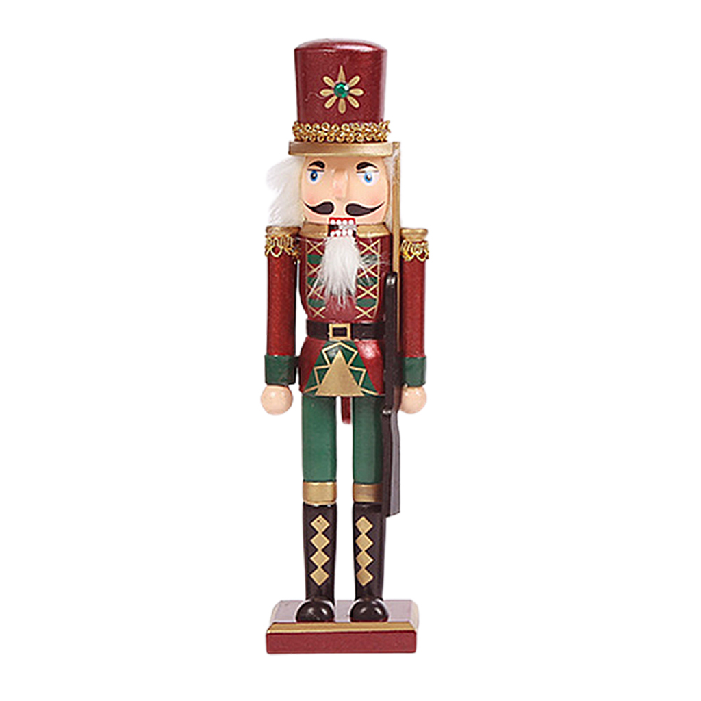 30cmクリスマスくるみ割り人形の飾り人形人形のおもちゃホームパーティーの装飾｜stk-shop｜03