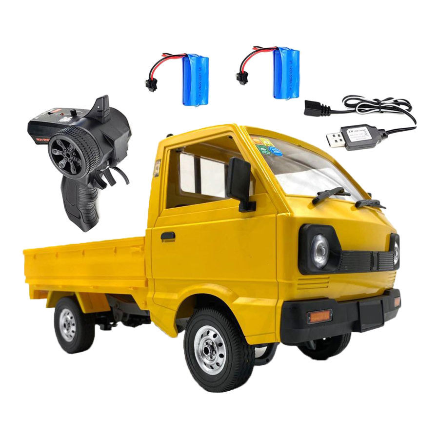 1/10スケール WPL D12 RCトラック カーモデル シミュレーション RCおもちゃ 全2カラー黄色｜stk-shop｜03