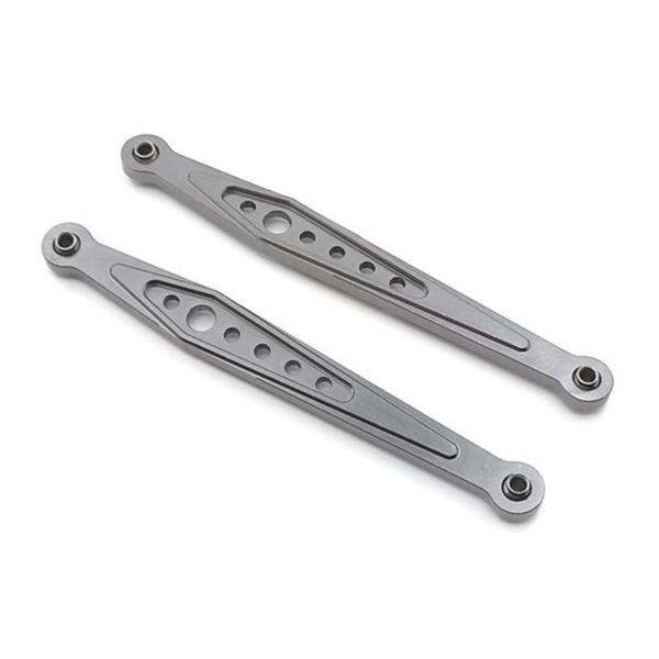 2x 1 / 12RCカーサスペンションリンクロッドスペアパーツRCWltoysカーグレー用