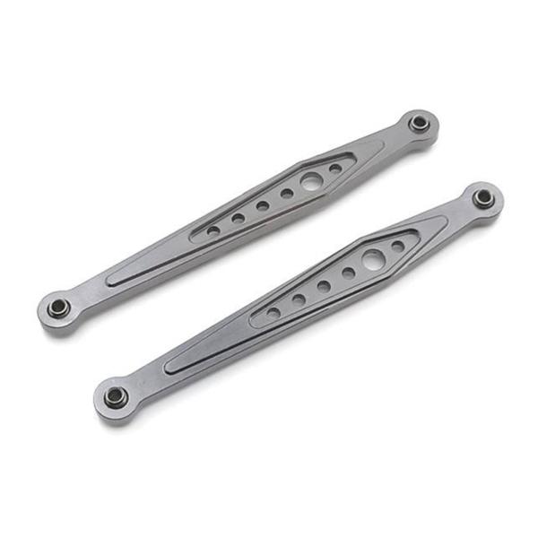 2x 1 / 12RCカーサスペンションリンクロッドスペアパーツRCWltoysカーグレー用
