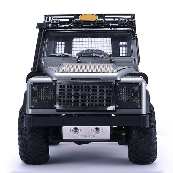 ステンレス鋼フロントシャーシ鎧底プロテクター用mn D90 D91 1:12 rcトラック