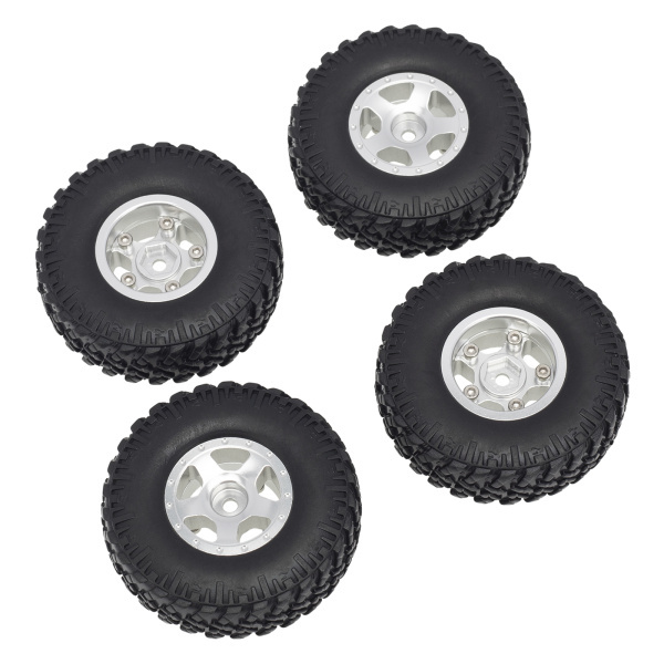 カリン　タイヤホイール１本　① SCX2490081交換部品用1.0 インチホイールタイヤ1:24オフロード