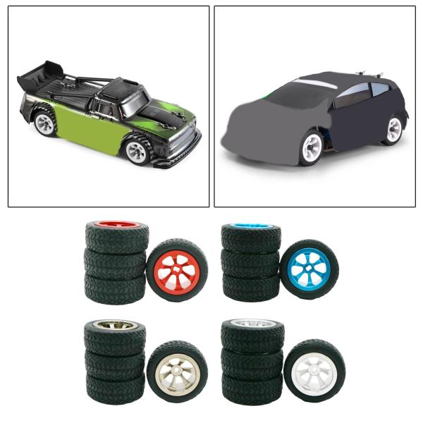 4x Crawler Tires＆Wheel 1.18inch for Wltoys 1:28 Scale K969 K979 P929 P