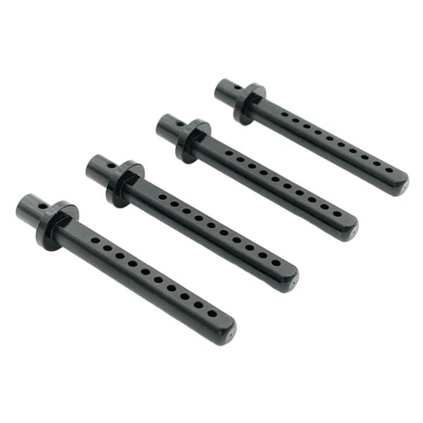 メタルボディポストマウント50mmアキシャルSCX1090027 1 / 10RCカースペアパーツブラック