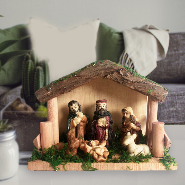 陶器 陶器 聖家族 キリスト降誕セット