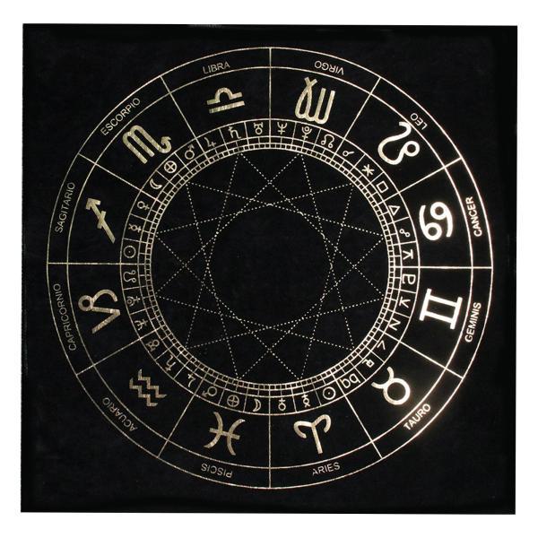 魔術用品用の幾何学的なタロットテーブルクロステーブルクロス49x49cm｜stk-shop｜05