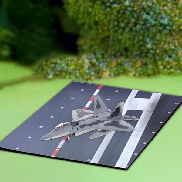 1/72戦闘機空港滑走路プラットフォームディスプレイスタンド飛行機飛行機の航空機ディスプレイ装飾用の空母滑走路モデル｜stk-shop｜04