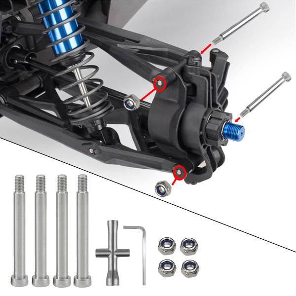 X-Maxx 8S 1：5RCカースペアパーツ用の10 /セットRCボルトM3ナットレンチキットセット