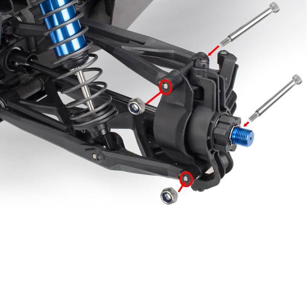 X-Maxx 8S 1：5RCカースペアパーツ用の10 /セットRCボルトM3ナットレンチキットセット