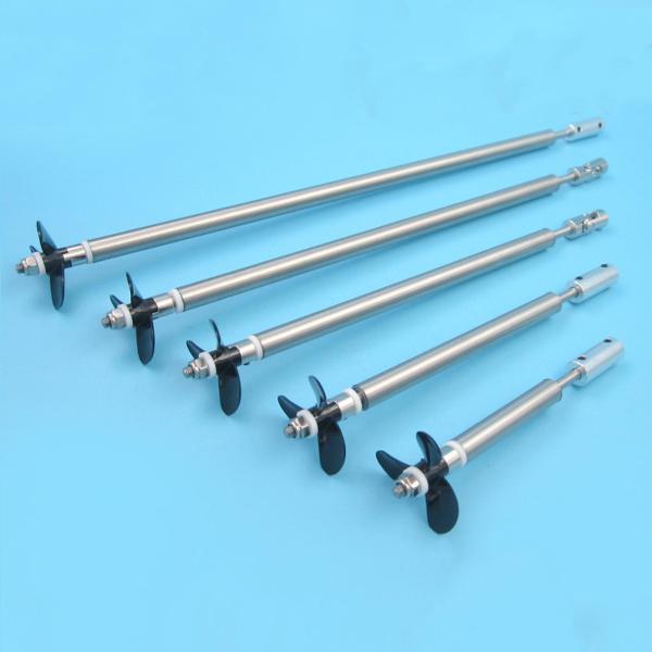 RCボートシャフトドライブシャフト、RCボートモデル用プロペラ付き10x5cm 3.0mm