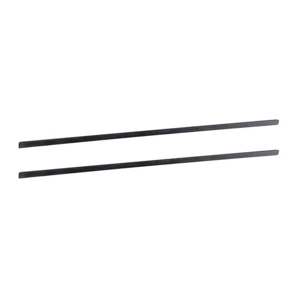 カーボンファイバーストリップRCクワッドコプター用カーボンファイバーロッド2pcs2x10x200mm
