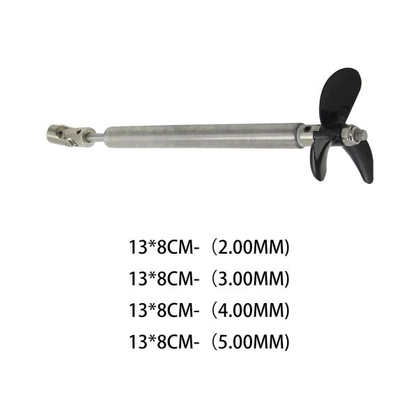 ステンレス鋼RCボートドライブシャフト組み立てキット130mmシャフトアクセサリー2mm