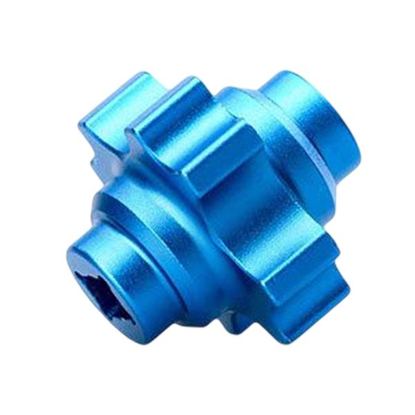 RC カー ディファレンシャル  交換部品 DIY Accs TT02B 1/10 カー トラック ブルー
