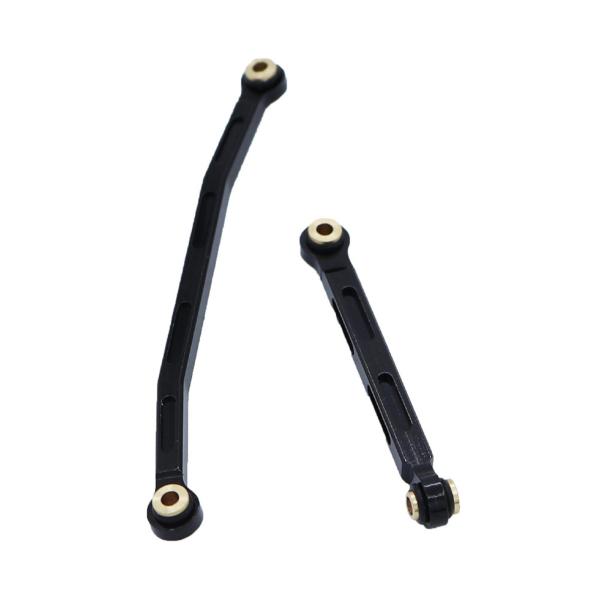 1/24 Fcx24リモートコントロールカースペアパーツ用ステアリングプルアップロッドメタル