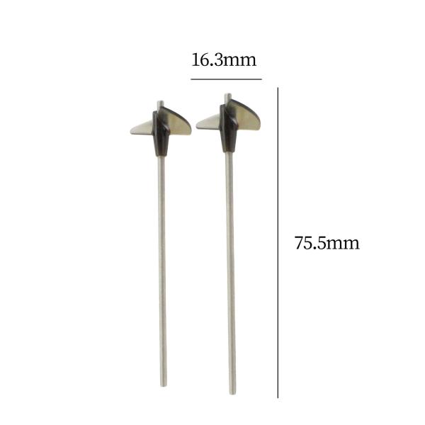 WL917-20 RC船用アクセサリー用の2x RC電動ボートプロペラ交換品
