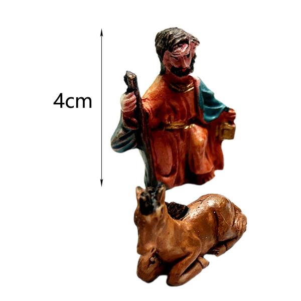 キリスト降誕の置物セット イエス像 クリスマス オーナメント ギフト クリスチャン 5個