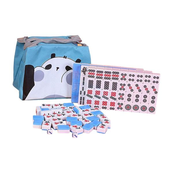 ミニ中国麻雀ゲーム セット ハンドバッグ 軽量 ファミリー パーティー ゲーム用｜stk-shop｜04