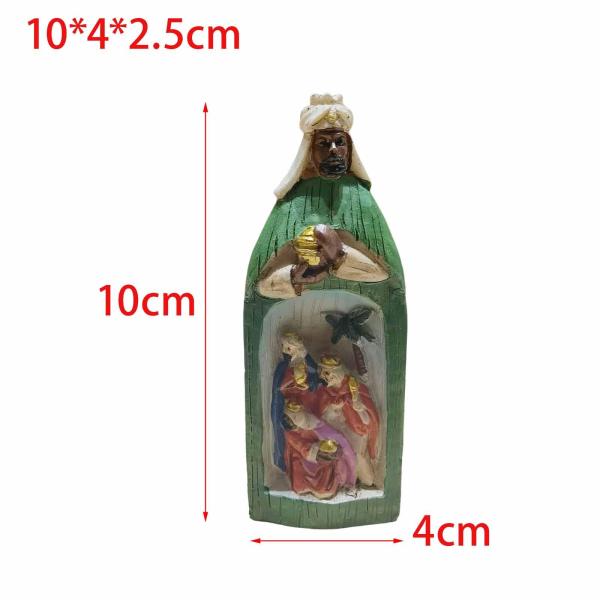 クリスマス キリスト降誕セット キリスト降誕のシーン 彫像 感謝祭 誕生日 研究 グリーン