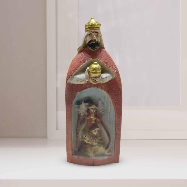 クリスマス キリスト降誕セット キリスト降誕のシーン 彫像 感謝祭 誕生日 勉強用 オレンジ