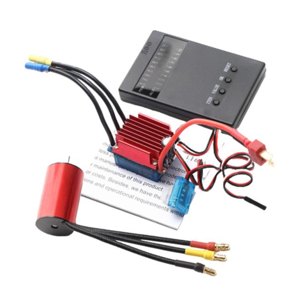 2440 ブラシレス モーター 35A ESC コンボ 交換プログラム カード